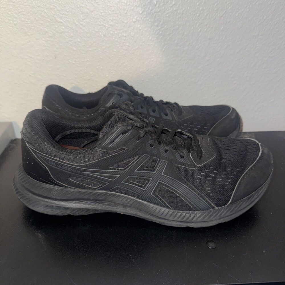 ASICS GEL-Contend 9 Triple Black Men's Shoes Size 13